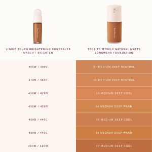 true to myself natural matte longwear foundation